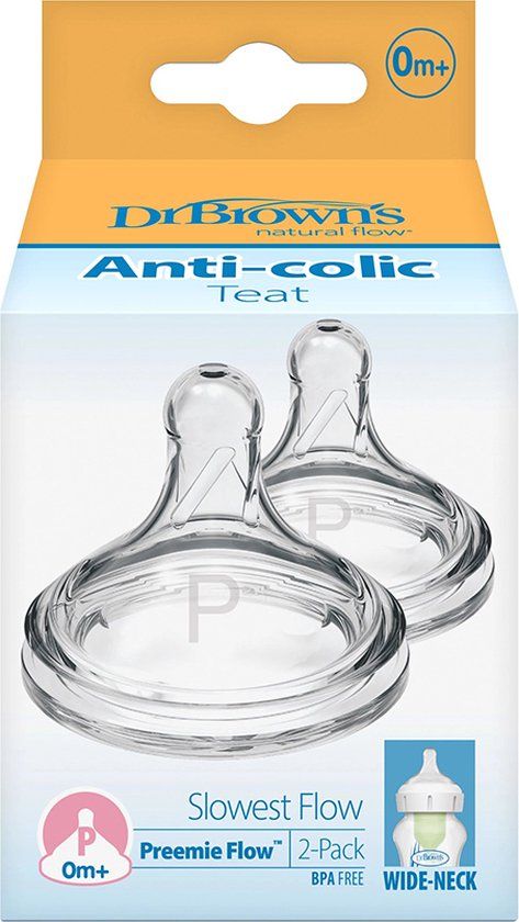 Dr. Brown Options+ Brede Fles - Speen Preemie  unknown