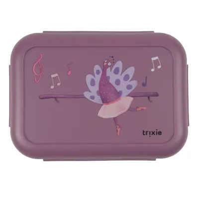 Trixie Brooddoos met clips - Ballerina Mrs. Purple 66-150