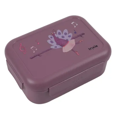 Trixie Brooddoos met clips - Ballerina Mrs. Purple 66-150