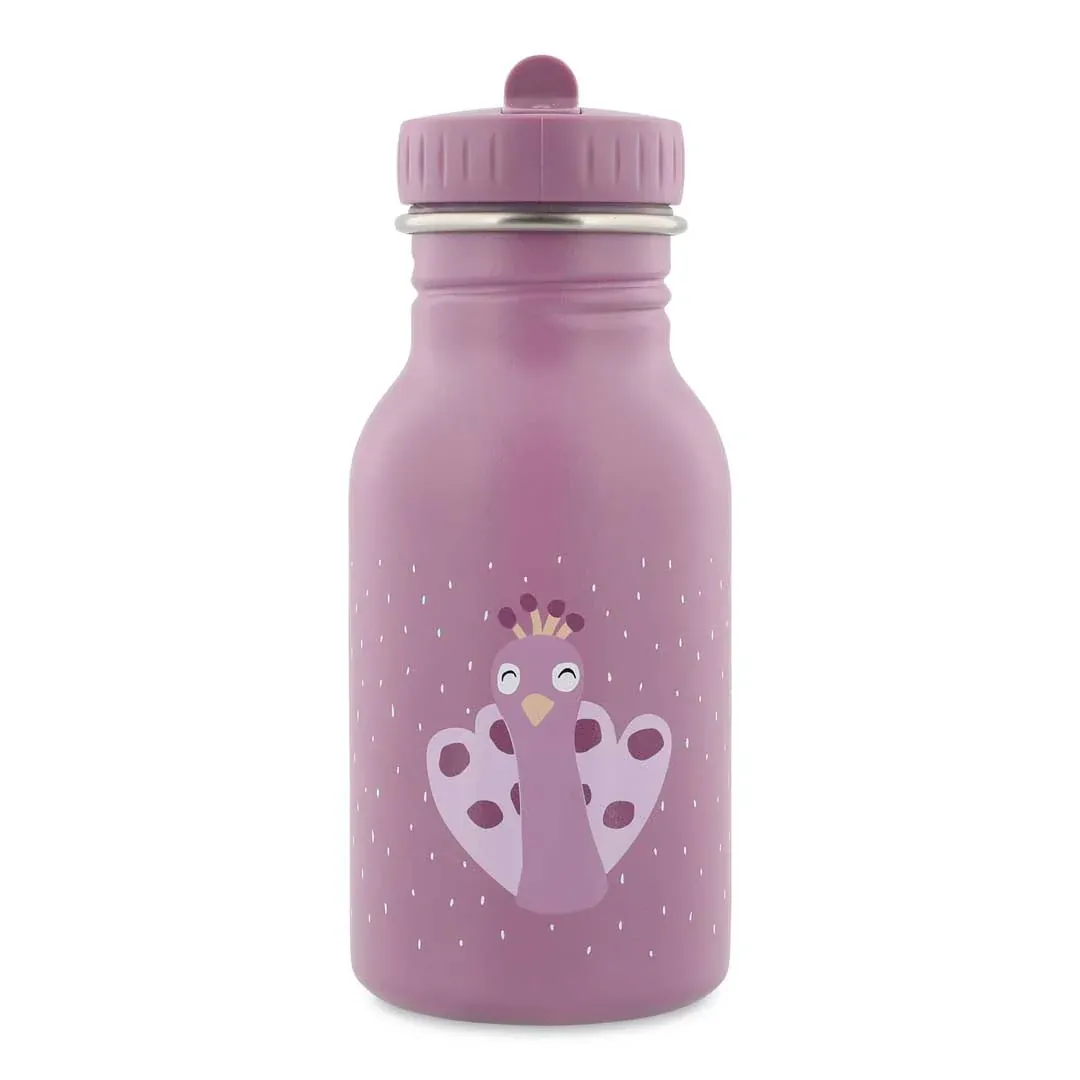 Trixie Drinkfles RVS 350ml - Mrs. Peacock Purple 40-198