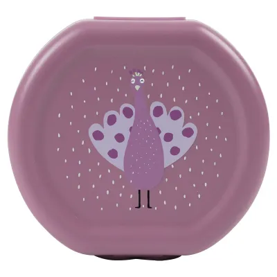 Trixie Snackbox met clip - 2 stuks - Mrs. P Purple 06-198