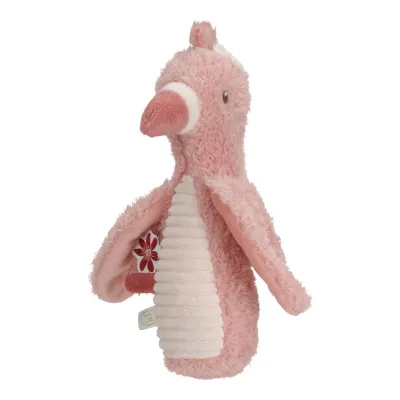 Little Dutch Knijpspeeltje met rammel Flamingo -  LD8301