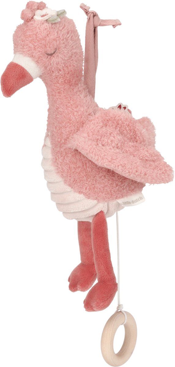 Little Dutch Muziekdoosje Flamingo - Safari Frien  LD8306