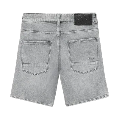 Indian Blue Jeans Wide Denim Short Grey Jeans Light Grey Denim 960619