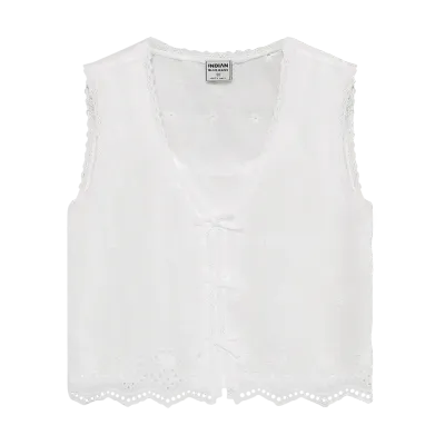 Indian Blue Jeans Sleeveless Shirt Cloud 970854