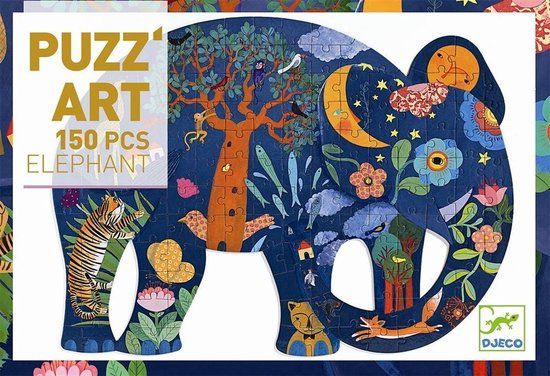 Djeco Puzzle Elephant - 150pcs  DJ07652