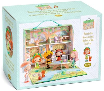 Djeco Tinyly - Sylvia's &amp; Fox's House Fore  DJ06966