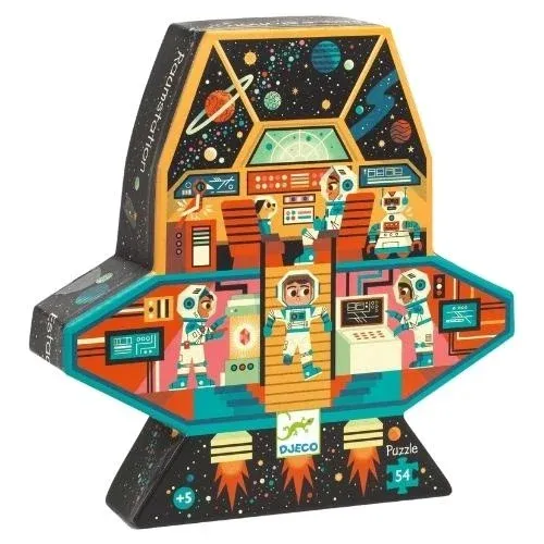 Djeco Puzzel - Space Station 54st  DJ07291