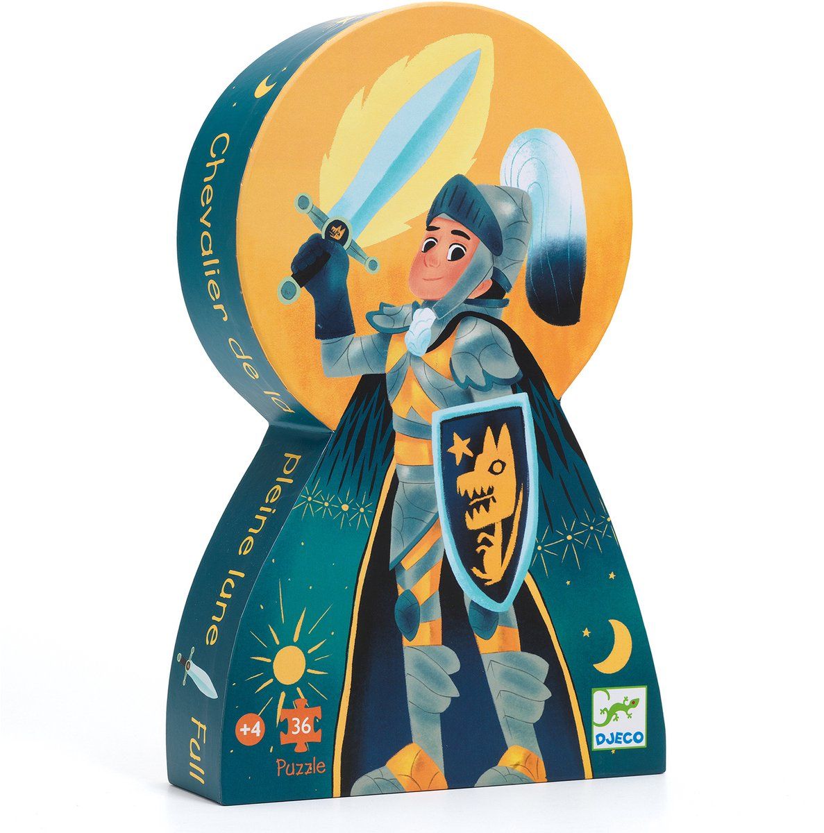 Djeco Puzzel - Full Moon Knight 36st  DJ07237