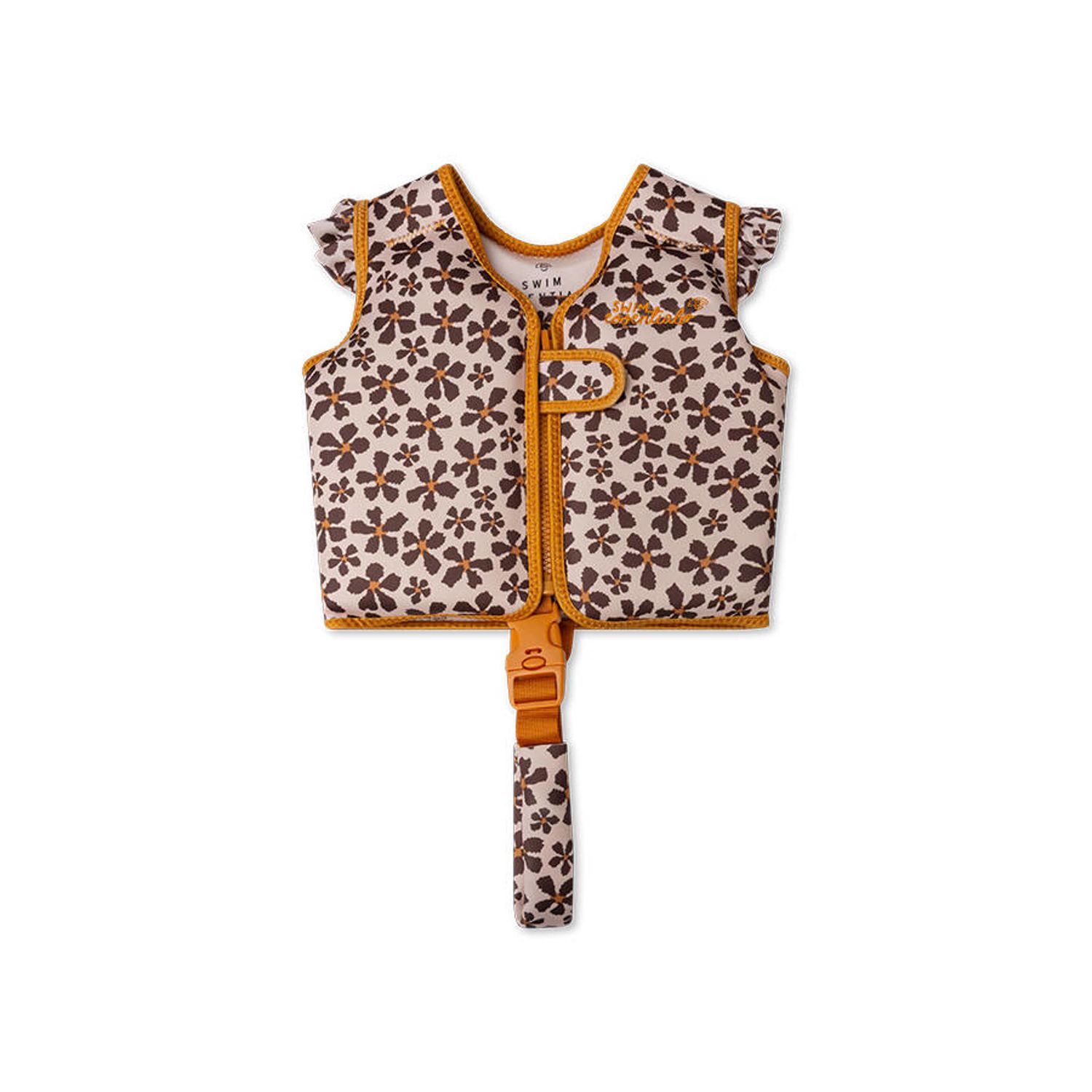 Swim Essentials Swim Vest Orange-Wild Flower 2025SE131