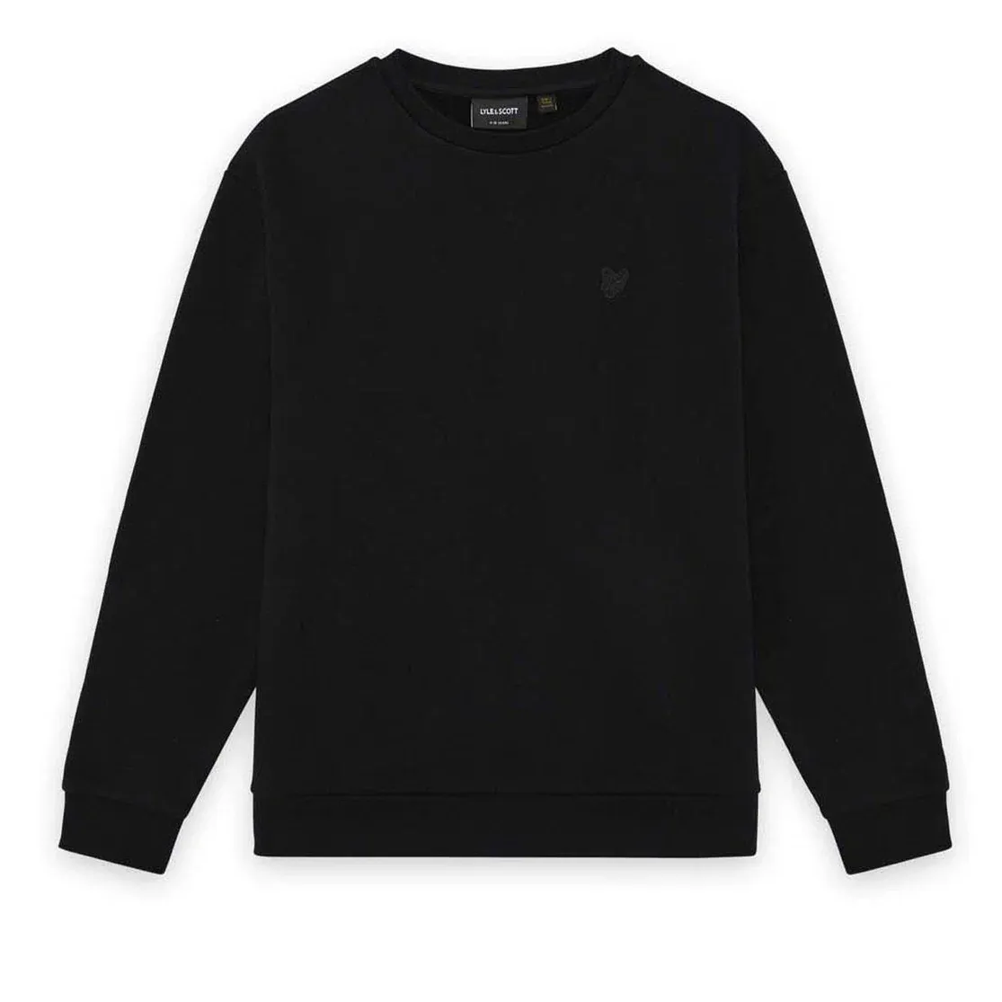 Lyle &amp; Scott Heavy Weight Drop Shoulder Crew Dark Navy MLB2330V