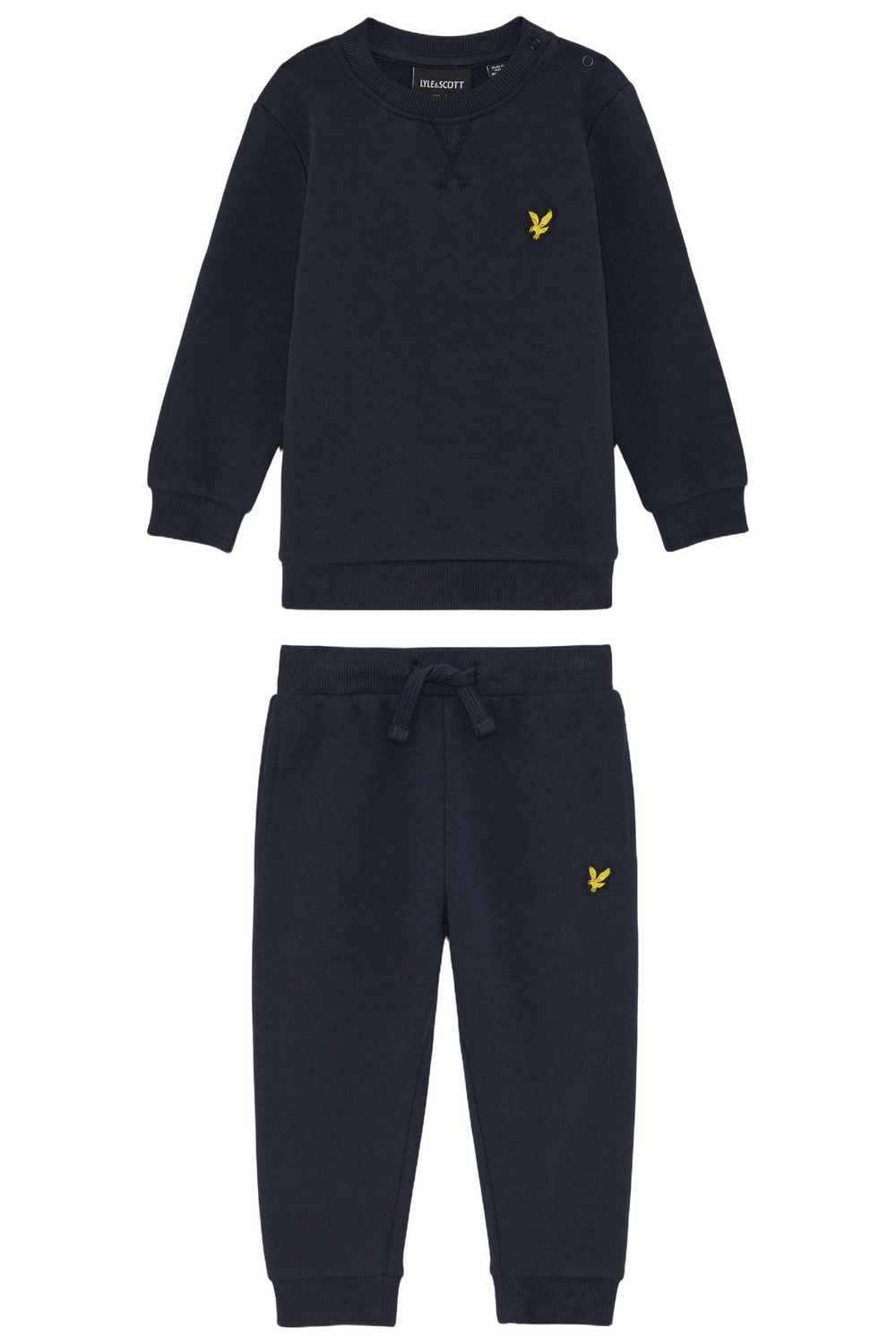 Lyle &amp; Scott Crew Neck &amp; Jogger Set Dark Navy MLT2500V