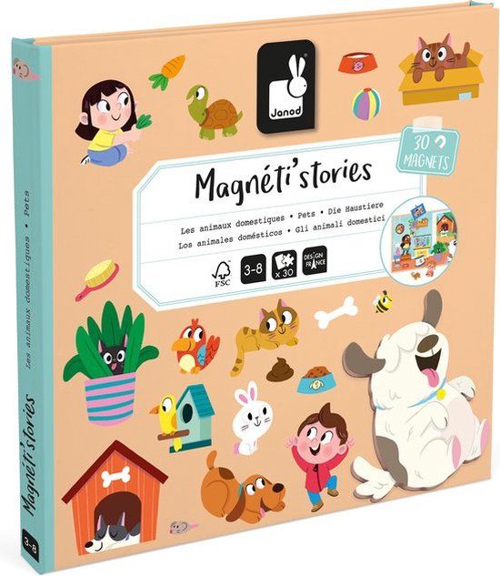 Janod Magneti Stories - Huisdieren unknown 11.5457