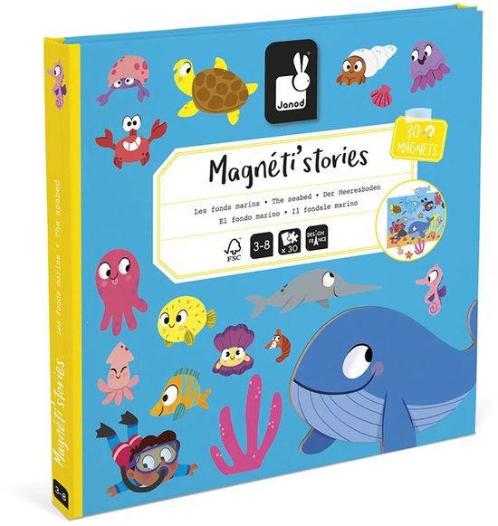 Janod Magneti Stories - Zeedieren unknown 11.5448