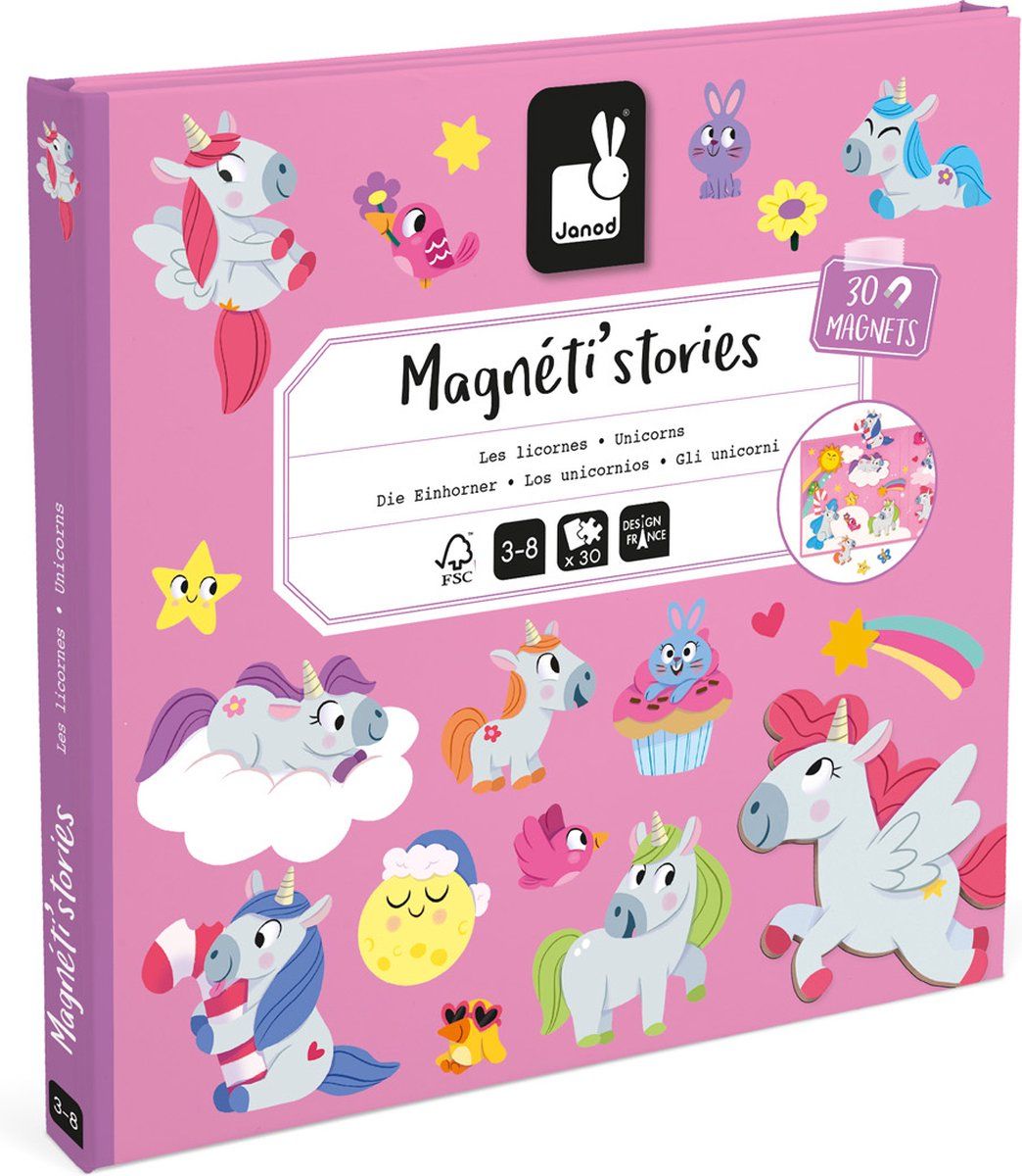 Janod Magneti Stories - Eenhoorns unknown 11.5452