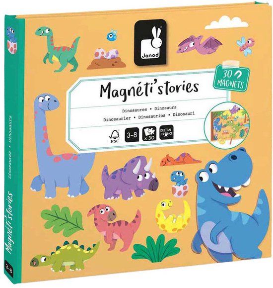 Janod Magneti Stories - Dinosaurus unknown 11.5450