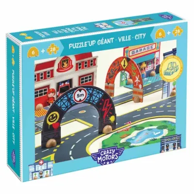 djeco Puzzle up city crazy motors  Dj05499