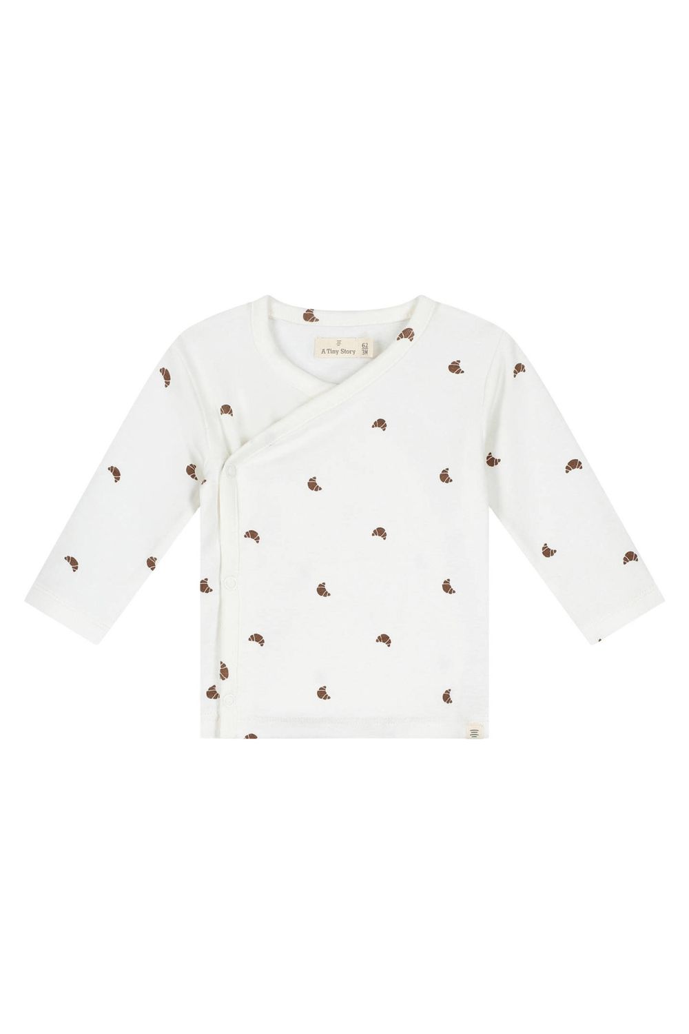 A Tiny Story Baby T-Shirt Croissant Cloud Tin00029606