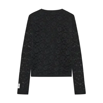 Indian Blue Jeans Longsleeve Lace Black 970954