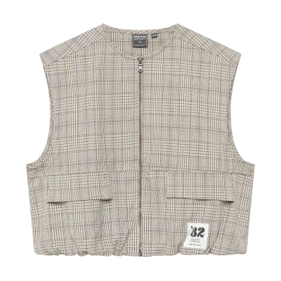 Indian Blue Jeans Gilet Check Humus 970995