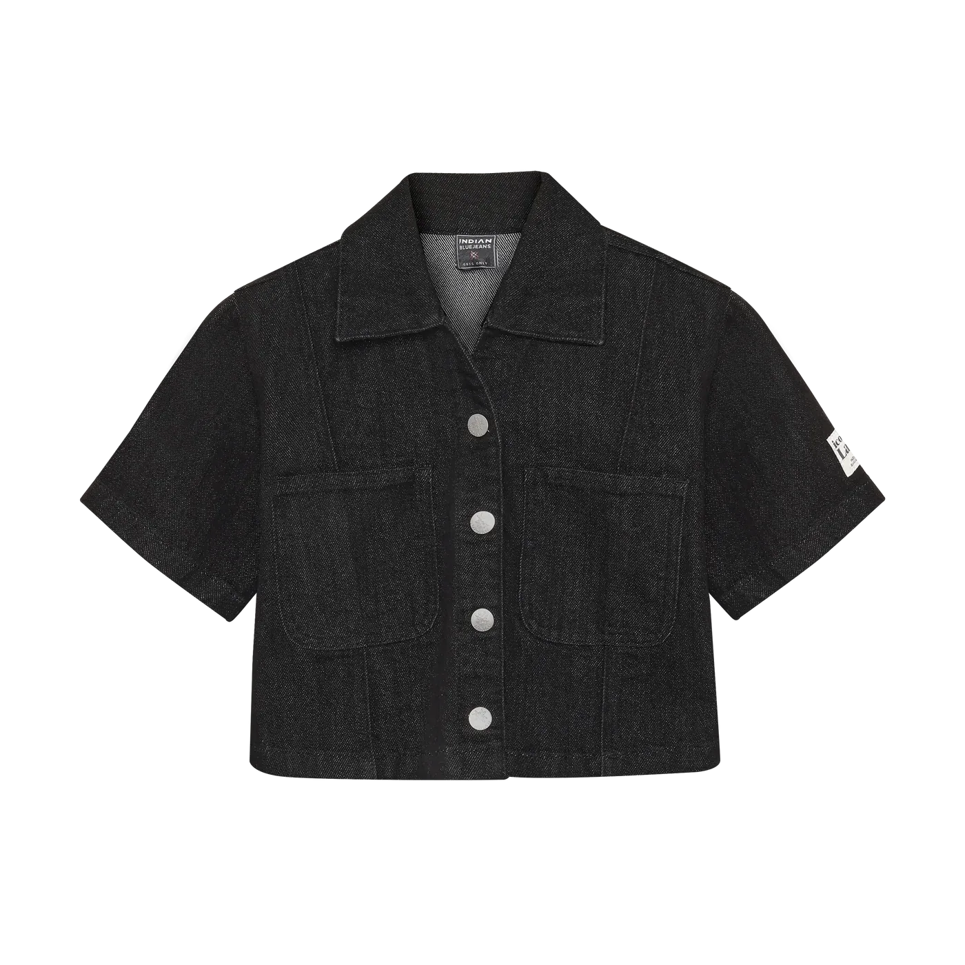 Indian Blue Jeans Shirt Denim Black Denim 970980