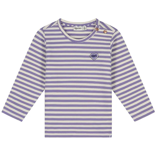 Babyface baby girls t-shirt long sleeve Faded Plum BBE26428604
