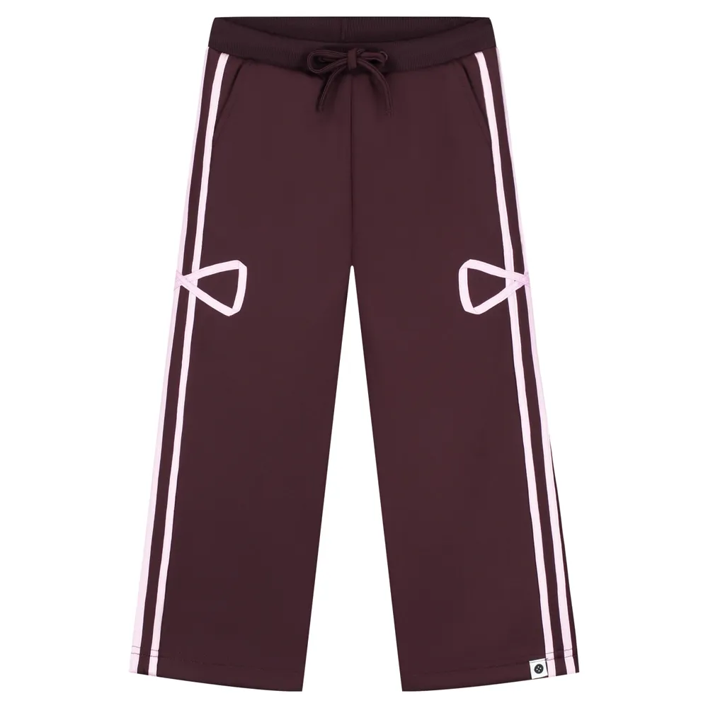 Stains &amp; Stories girls track pant Wine Red SSA26408256