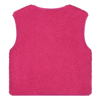 Stains &amp; Stories girls teddy gilet Magenta SSA26408462