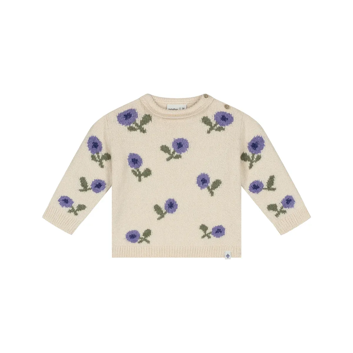 Babyface baby girls pullover Cream BBE26428300