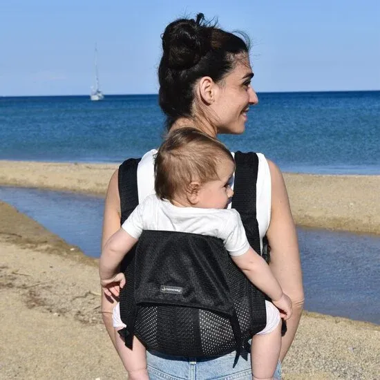 Minimonkey Toddler Carrier Black 00000500