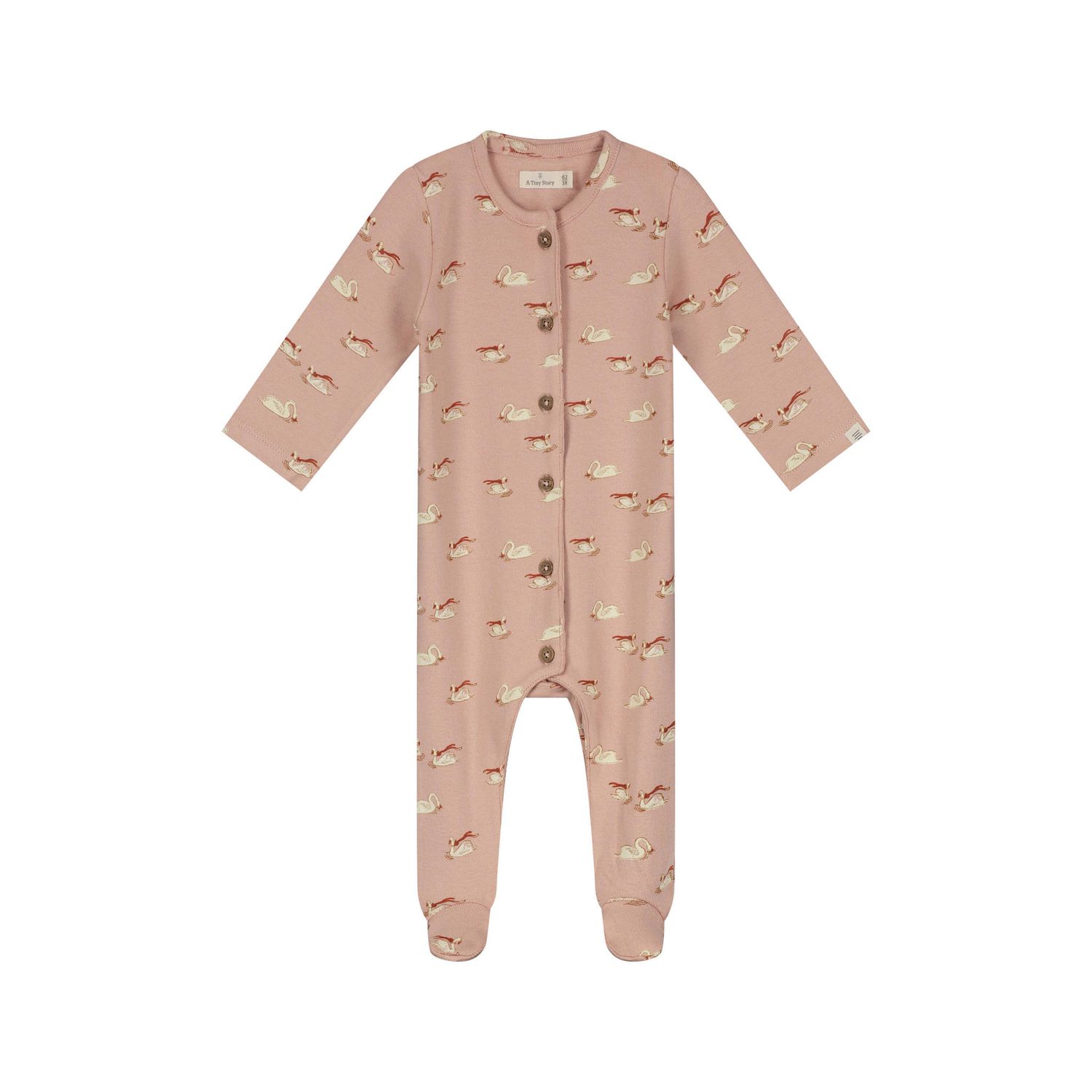 A Tiny Story baby suit Old pink TIN26429734