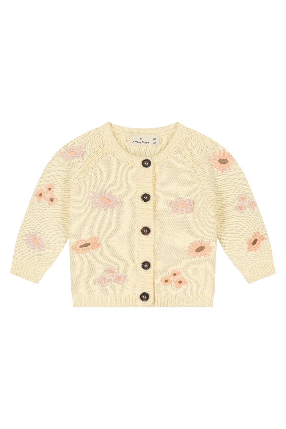 A Tiny Story baby cardigan Ivory TIN26429337