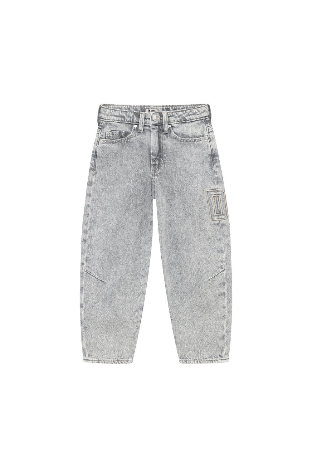 Daily Seven Denim Barrel Fit Light Grey Denim 920418