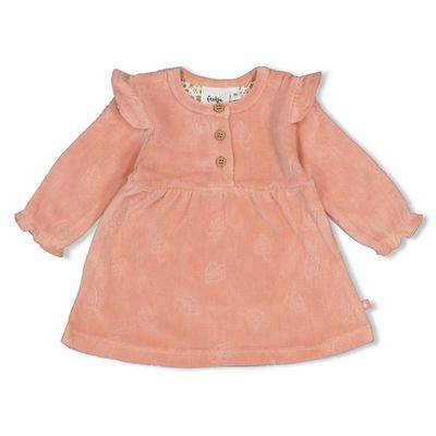 Feetje Jurk velours AO - Fall in Love Roze 51400591