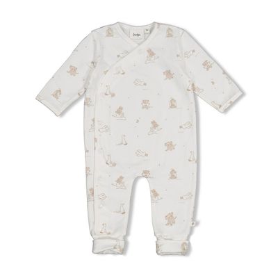 Feetje Pak omslagvoet AOP - The Cuddle Comp Offwhite 50700166