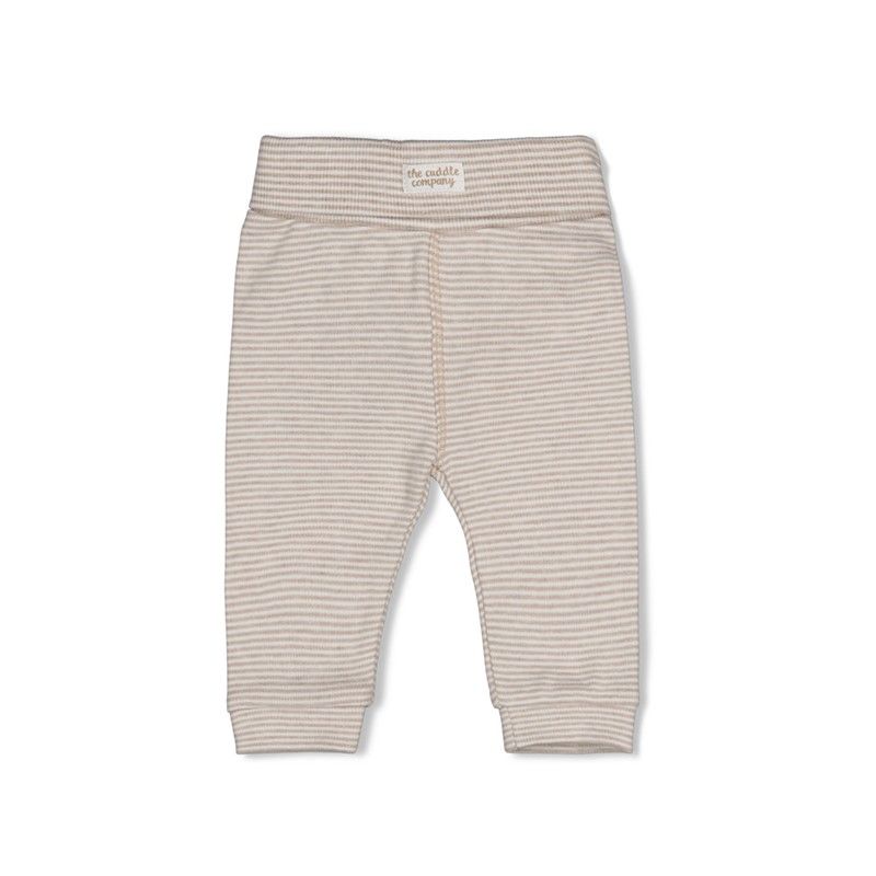 Feetje Broek streep - The Cuddle Company Bruin melange 52202548