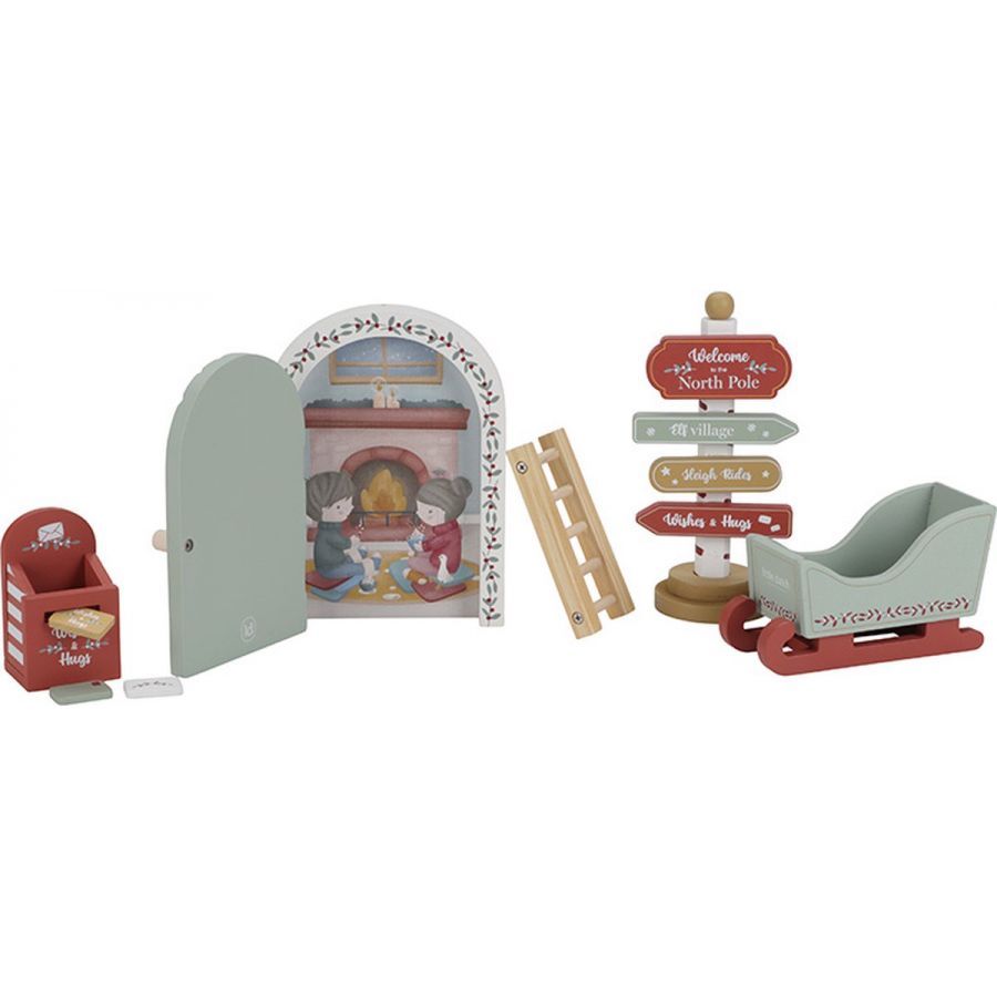 Little Dutch Kerstdeurtje NVT LD4871