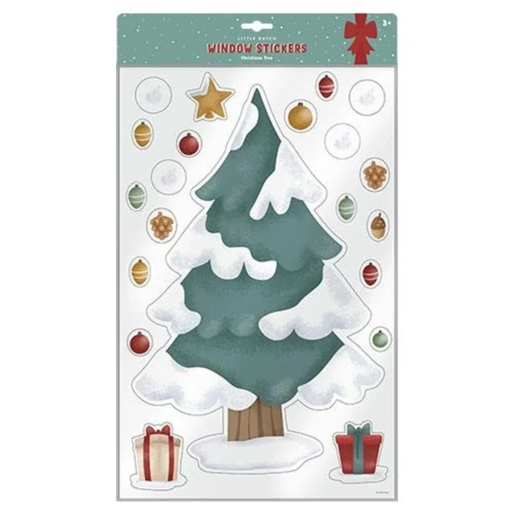 Little Dutch Raamsticker Kerstboom  126282