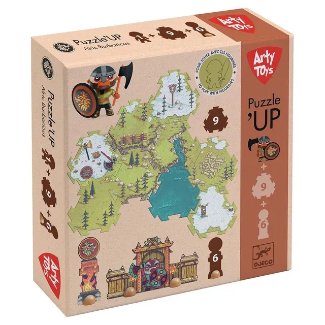 djeco Puzzle 'Up - Alric Barbarius  DJ06852