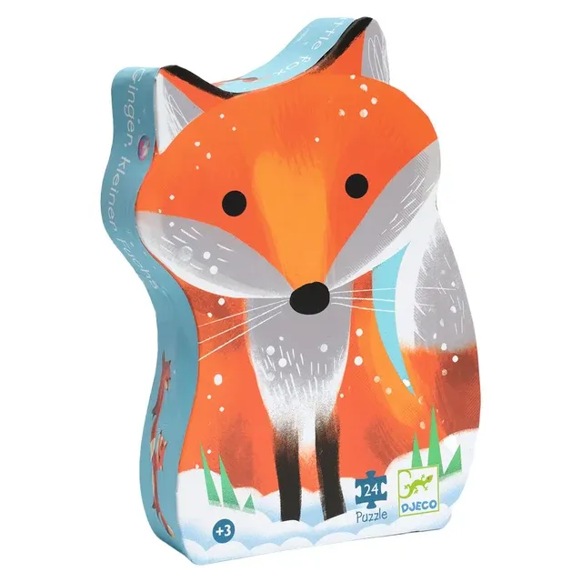 djeco Puzzel Ginger Little Fox 24pcs  DJ07285