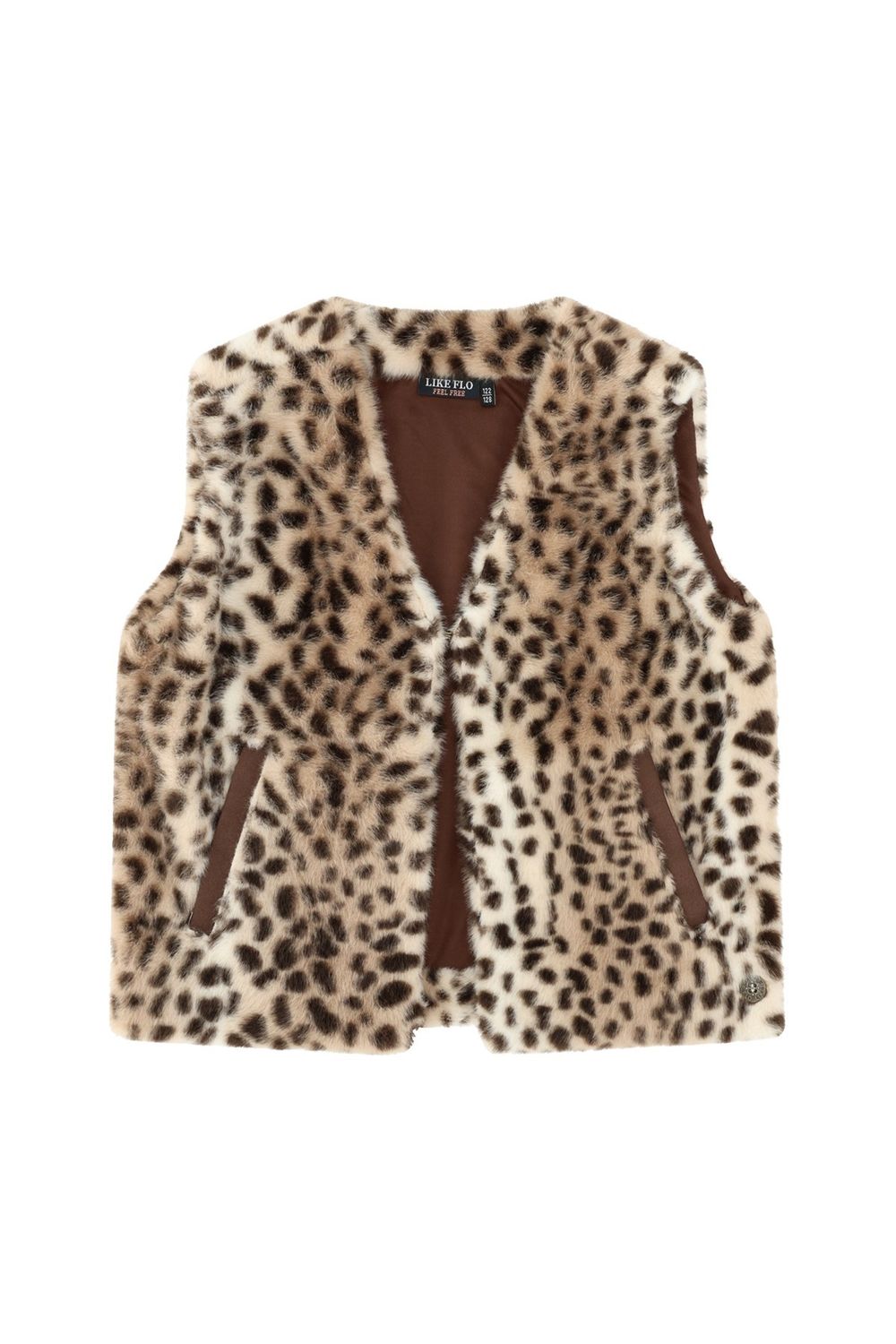 Like Flo Didi Flo girls faux fur gilet with c  F608-5310