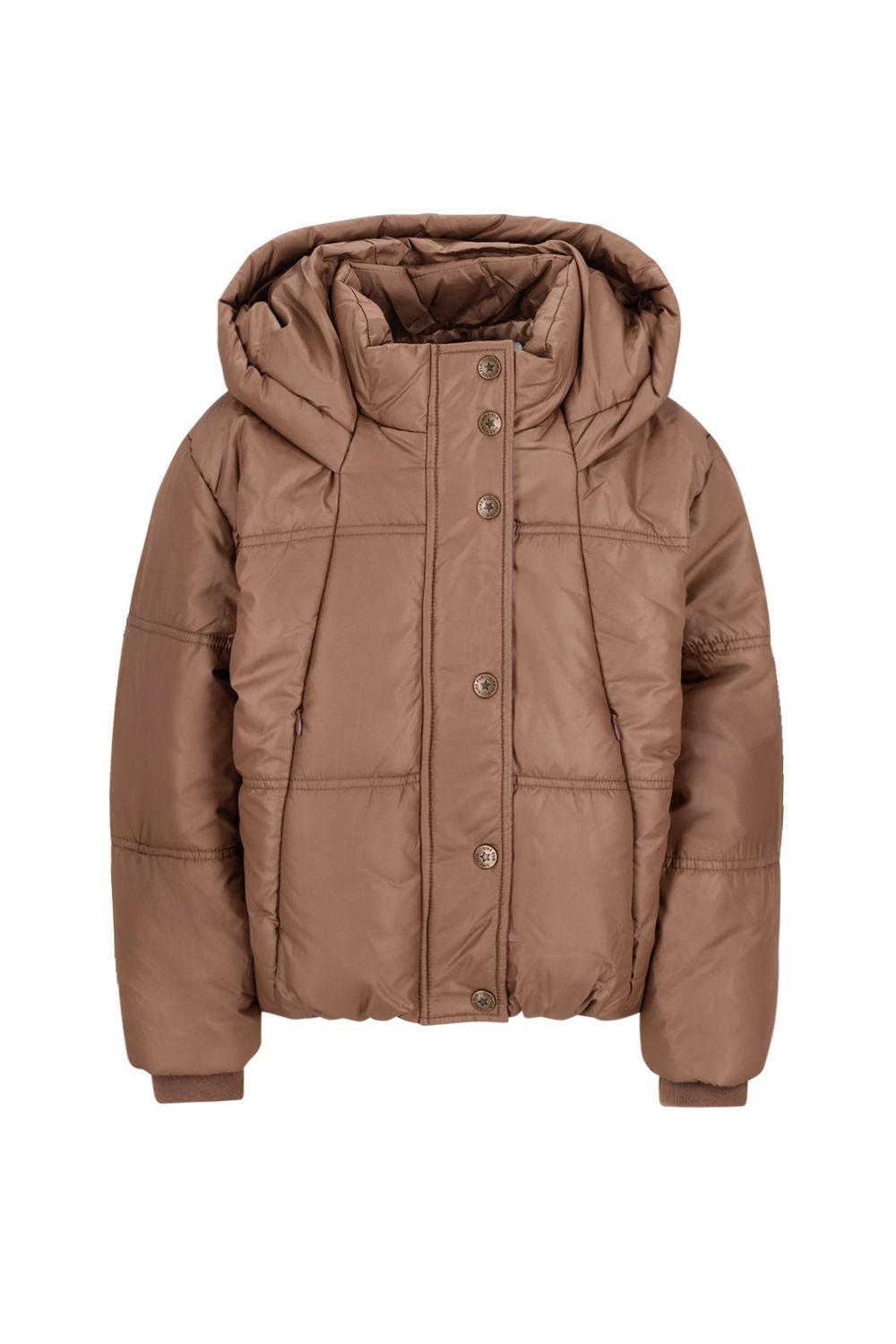 Like Flo Aukje Flo girls short puffer hooded  F607-5211