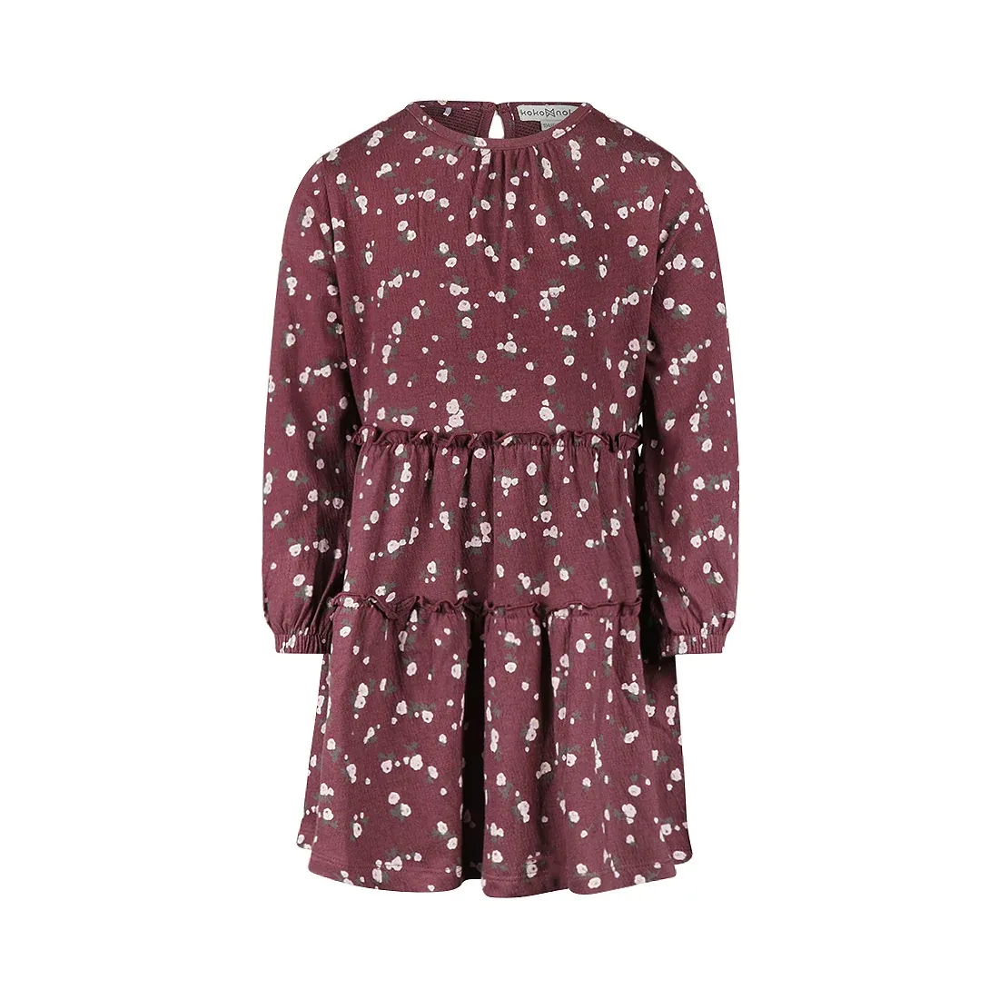 Koko Noko Dress ls Eggplant M60905-37