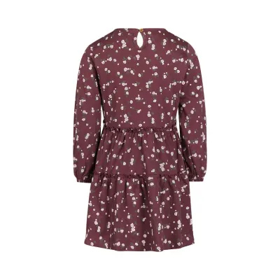 Koko Noko Dress ls Eggplant M60905-37