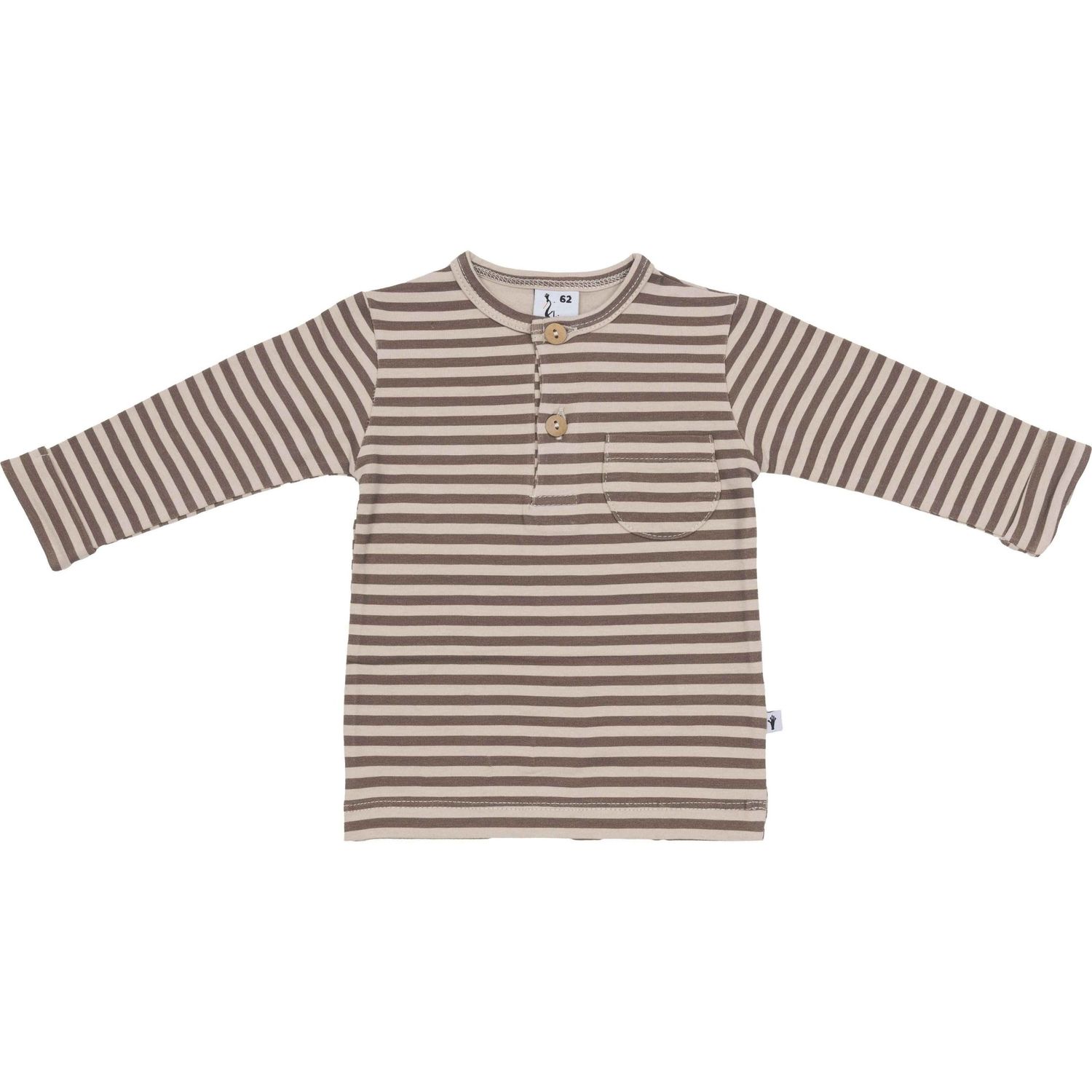 Klein Baby Shirt Buttons Stripes AW26 KC473