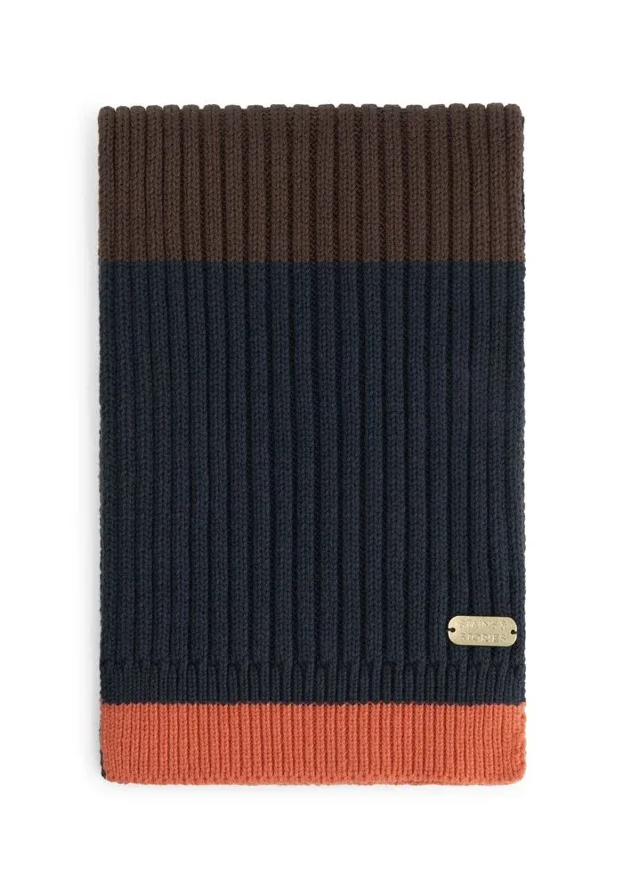 Stains &amp; Stories boys scarf Dark Brown SSA26507973