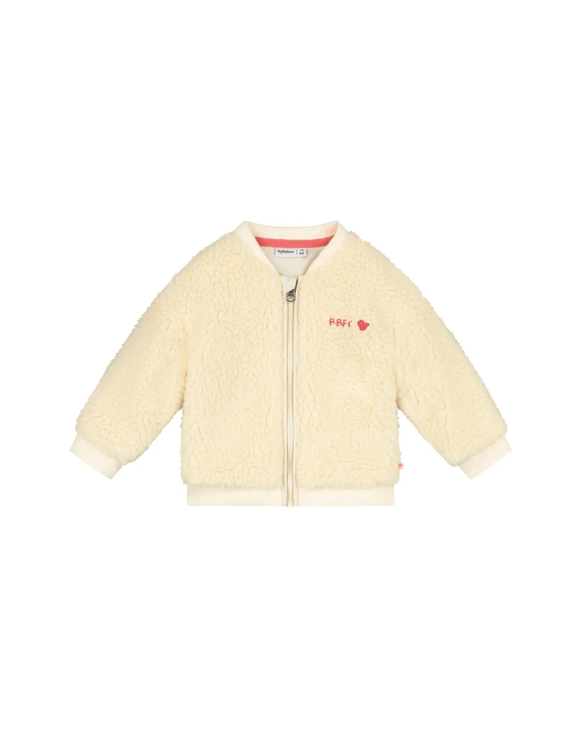 Babyface baby girls cardigans teddy Cream BBE26528428