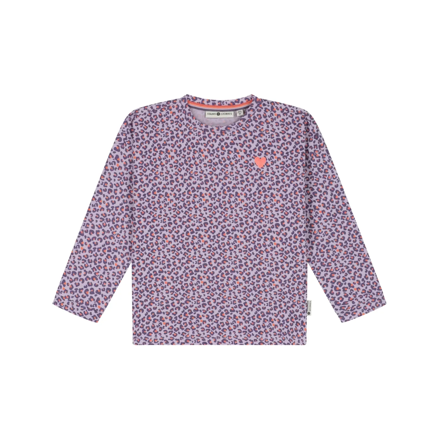 Stains &amp; Stories girls t-shirt long sleeve Lilac SSA26508672