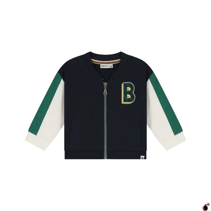 Babyface baby boys sweat cardigan Navy BBE26527479