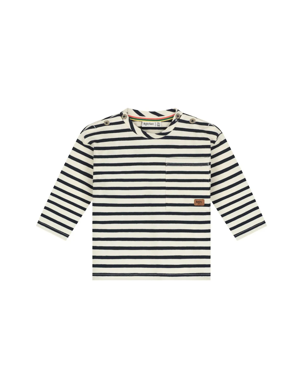 Babyface baby boys t-shirt long sleeve Navy BBE26527671